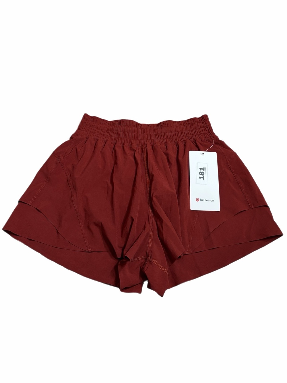 NWT Lululemon Shake It Out High-Rise Running Short 2.5" (Cranberry Charm) Size S